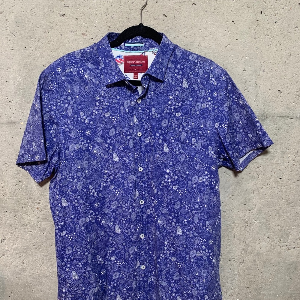 Skim fit - short sleeved button down